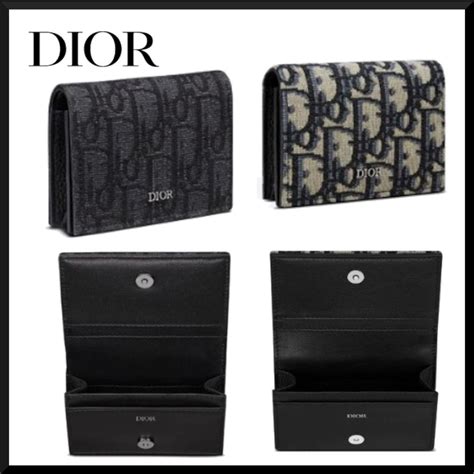 dior cardholders|dior card holder men's.